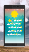 Materialike weather komponent screenshot 1