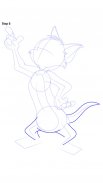 Draw Tom Cat and Jerry Mouse screenshot 1