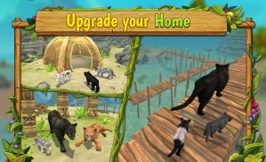 Panther Family Sim Online - Animal Simulator screenshot 3