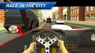 Racing in City - قيادة السيارة screenshot 0