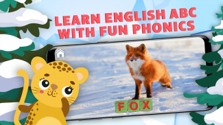 英语，学习阅读和拯救动物。 教育游戏 学习英语的ABC。 学前教育。 screenshot 3