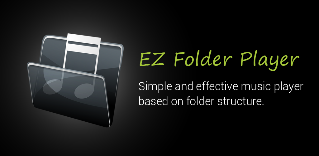 Ez folder Player ad for Android.