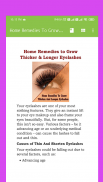 How To Grow Thicker And Longer Eyelashes screenshot 2