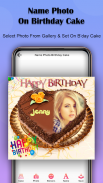 Name Photo On Birthday Cake New screenshot 5