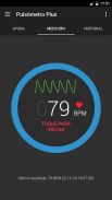Pulsómetro Plus - Monitor de Ritmo Cardíaco screenshot 1