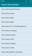 How to start business screenshot 1