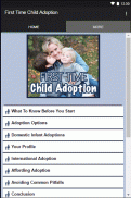 First Time Child Adoption screenshot 1