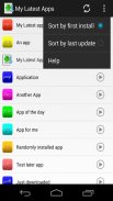 App Install History screenshot 1