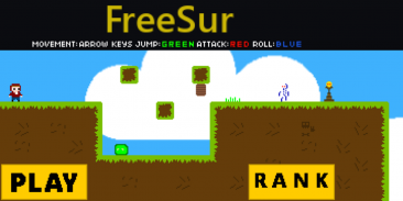 Freesur 8 bit retro game screenshot 9