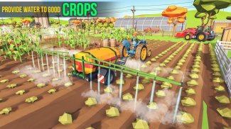 Tractor Farming Game in Village 2019 screenshot 0