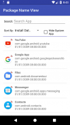 Package Name View screenshot 0