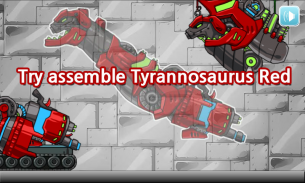 Dino Robot - Tyranno Red screenshot 5