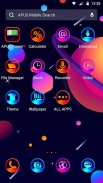 Colorful Planet APUS Launcher theme screenshot 1