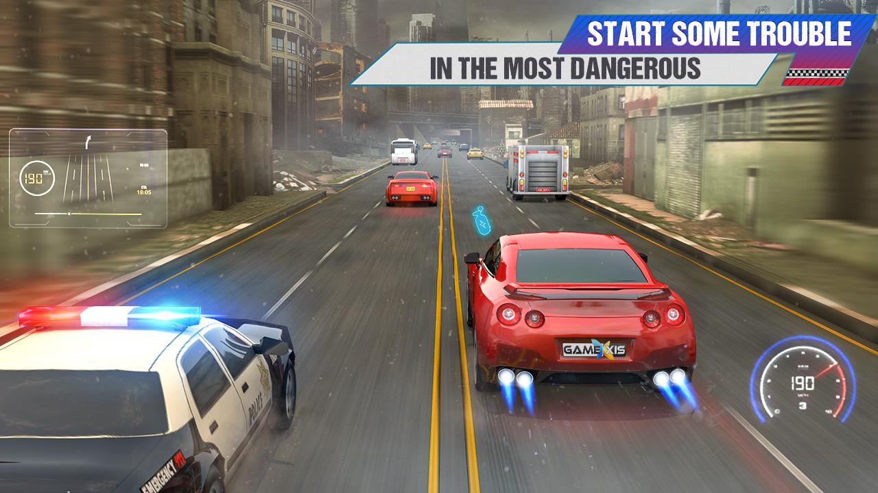 Jogo de Carro - Corrida de Carros (Crazy Speed Car) Jogos Android 