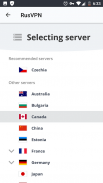 RusVPN – fast and secure VPN service for Android screenshot 2
