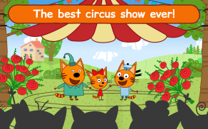القطط الصغيرة: عرض السيرك! Сircus Toddler Games screenshot 0