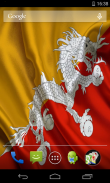 Flag of Bhutan Live Wallpapers screenshot 1