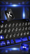 Tema Keyboard Cool Black Plus screenshot 1