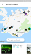 Islândia Guia de viagem com mapa screenshot 0