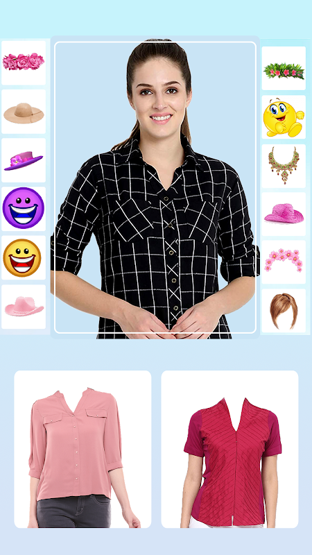 App Insights: Women Formal Shirt Photo Editor