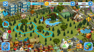 Eco City farm building simulator. Management games screenshot 2