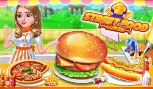 Street Food Pizza Cooking Game screenshot 4