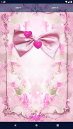 Pink Bow Live Wallpaper screenshot 8