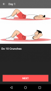 30 Day Abs Workout Challenge screenshot 4