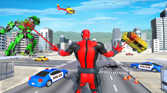 Flying Spider Hero: Rope Hero screenshot 6