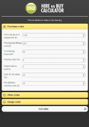 EHA - Hire vs Buy screenshot 2