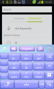 Einfache Silk GO Keyboard screenshot 5