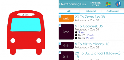 Warsaw ZTM Bus Timetable