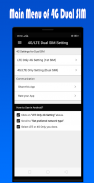 4G LTE Only Network Mode Mobile (Dual SIM) screenshot 2