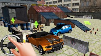 Realistic Car Parking City screenshot 1