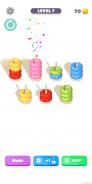 Hoop Puzzle: Color Stack Sort screenshot 0