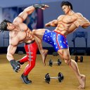 Virtuell Gym Fighting: Real Bodybuilder kämpfen
