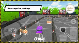 Extreme Lila Auto Parkplatz screenshot 1