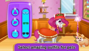 Little Cute Pets Pajama Party screenshot 1