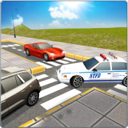 Polisi Mobil Chase 3D screenshot 0