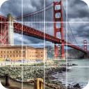 Tile Puzzle: beautiful bridges Icon