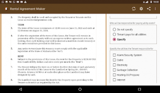 Rental Agreement Maker screenshot 14