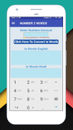 Number To Word Converter (Indian Rupees & Numbers) screenshot 4