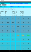 Molecular Calculator Lite screenshot 3