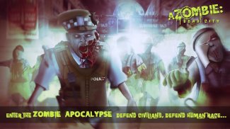 aZombie: Dead City | Zombie Shooting Game screenshot 0