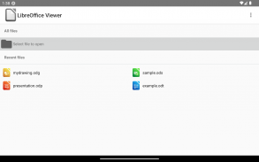 Visualizador LibreOffice screenshot 0