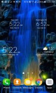 Abstract Blue Fall LWP screenshot 1