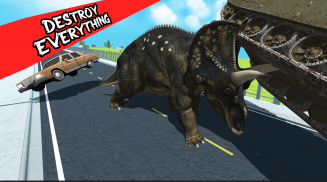 Dinosaur Road Rampage screenshot 2