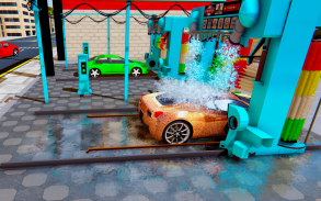 Steam Car Wash Service Game 2021 screenshot 0