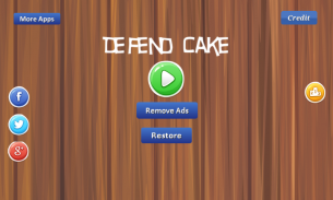 Defend Cake - from bugs screenshot 0