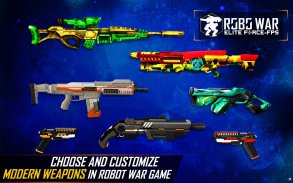 Real Robots War Gun Shoot: Fight Games 2019 screenshot 4